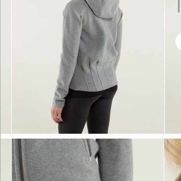 Lululemon Happy Yin Year Hoodie Medium Grey - Picture 3 of 5